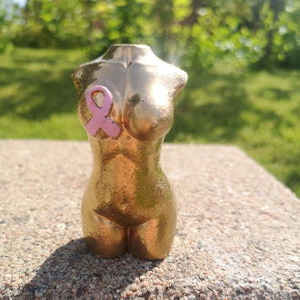 Rosabandet kvinna (Bröstcancerfonden)