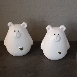 Minibjörn med hjärta (Barncancerfonden)