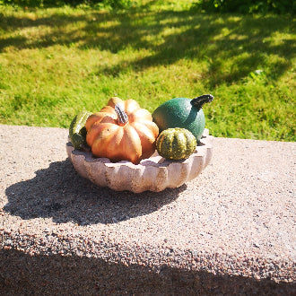 Liten vågig skål